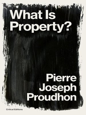 cover image of What is Property?